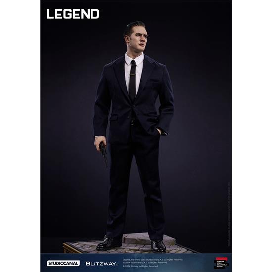 Legend: Reginald Reggie Kray Superb Scale Statue 1/4 53 cm