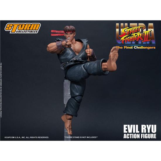 Street Fighter: Ultra Street Fighter II: The Final Challengers Action Figure 1/12 Evil Ryu 15 cm