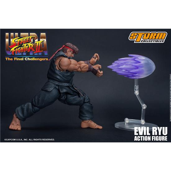 Street Fighter: Ultra Street Fighter II: The Final Challengers Action Figure 1/12 Evil Ryu 15 cm