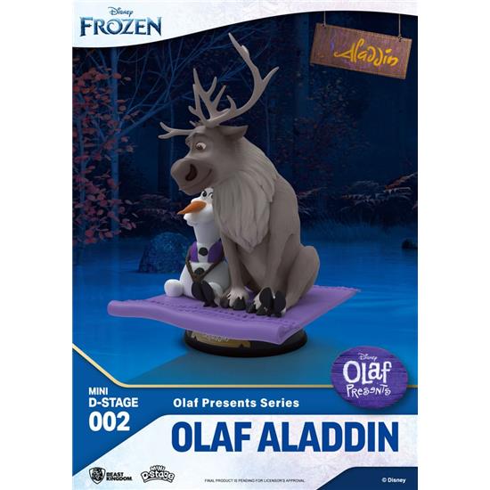 Frost: Olaf Presents Olaf Aladdin D-Stage Diorama 12 cm