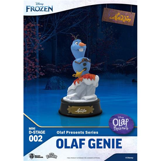 Frost: Olaf Presents Olaf Genie D-Stage Diorama 12 cm