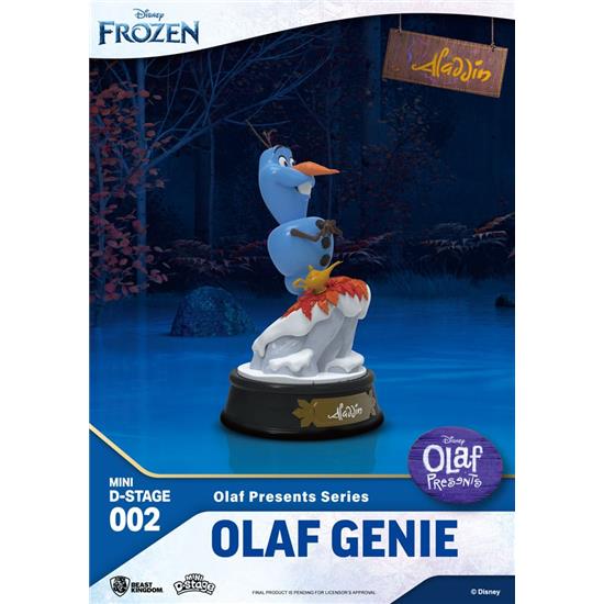 Frost: Olaf Presents Olaf Genie D-Stage Diorama 12 cm