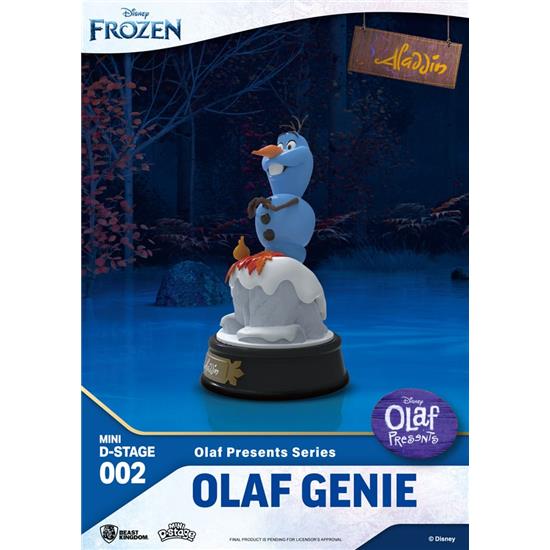 Frost: Olaf Presents Olaf Genie D-Stage Diorama 12 cm