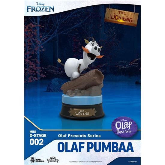 Frost: Olaf Presents Olaf Pumba D-Stage Diorama 12 cm