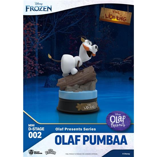 Frost: Olaf Presents Olaf Pumba D-Stage Diorama 12 cm