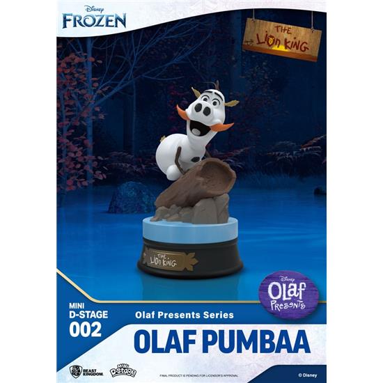 Frost: Olaf Presents Olaf Pumba D-Stage Diorama 12 cm