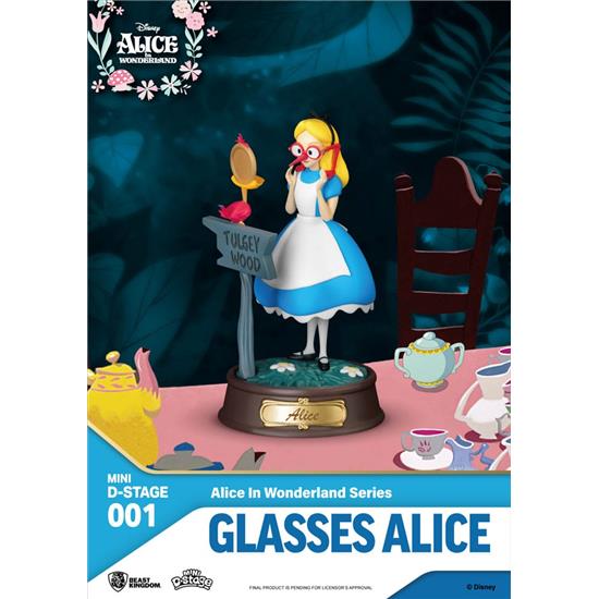 Disney: Alice D-Stage Diorama  Statue 10 cm