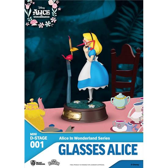 Disney: Alice D-Stage Diorama  Statue 10 cm