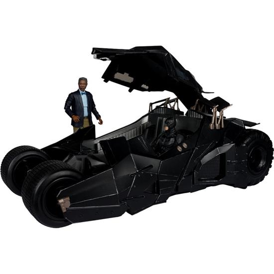 DC Comics: Tumbler with Lucuis Fox (The Dark Knight) (Gold Label) DC Multiverse Vehicle 18 cm