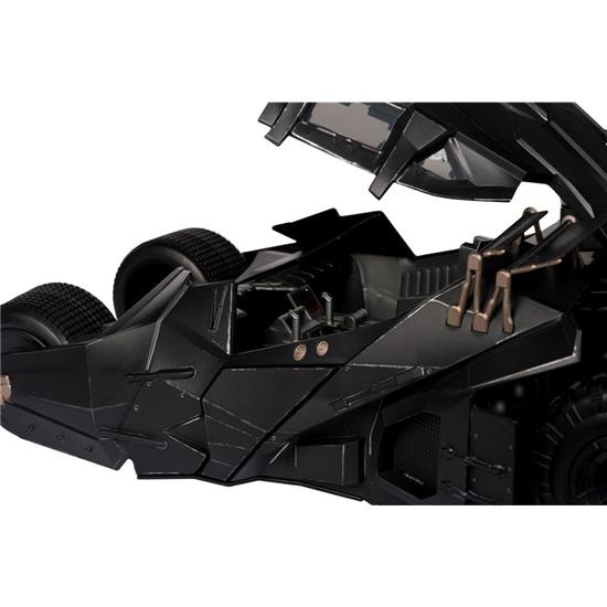 DC Comics: Tumbler with Lucuis Fox (The Dark Knight) (Gold Label) DC Multiverse Vehicle 18 cm