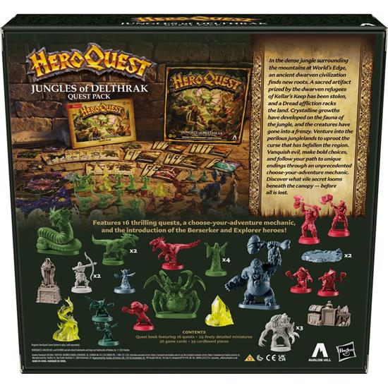 HeroQuest: HeroQuest Board Game Expansion Jungles of Delthrak Quest Pack *English Version*