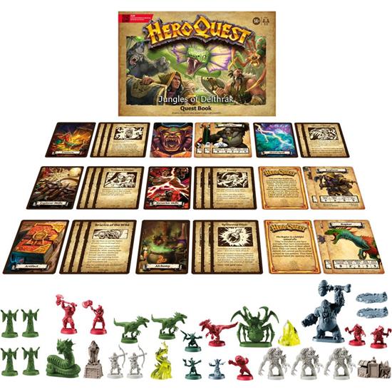 HeroQuest: HeroQuest Board Game Expansion Jungles of Delthrak Quest Pack *English Version*