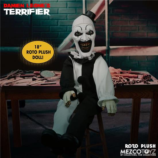 Terrifier: Art the Clown Bamse 46 cm