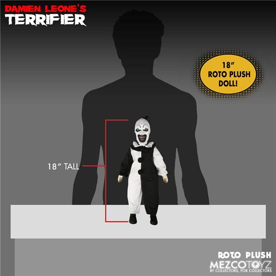 Terrifier: Art the Clown Bamse 46 cm