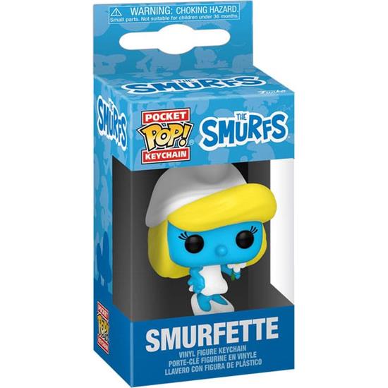 Smølferne: Smurfette Pocket POP! Vinyl Nøglering