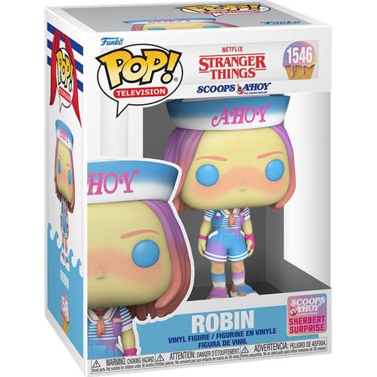 Stranger Things: Robin (Scoops Ahoy) POP! TV Vinyl Figur (#1546)