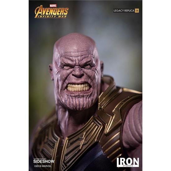 Avengers: Avengers Infinity War Legacy Replica Statue 1/4 Thanos 72 cm