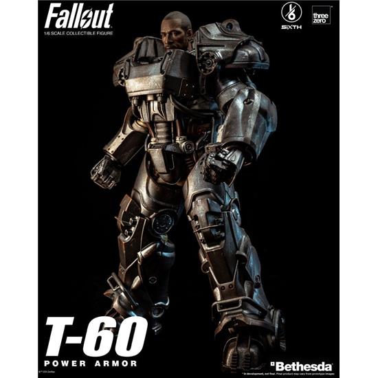 Fallout: T-60 Power Armor FigZero Action Figure 1/6 37 cm