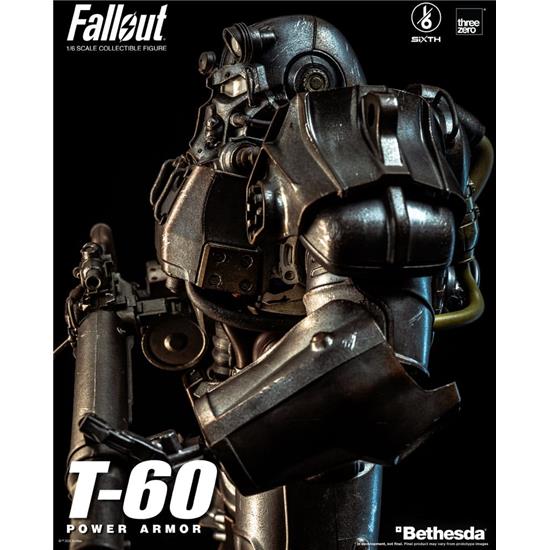 Fallout: T-60 Power Armor FigZero Action Figure 1/6 37 cm