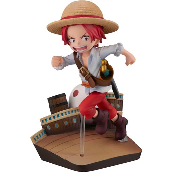 Manga & Anime: Shanks Run! Run! Run! Statue 13 cm