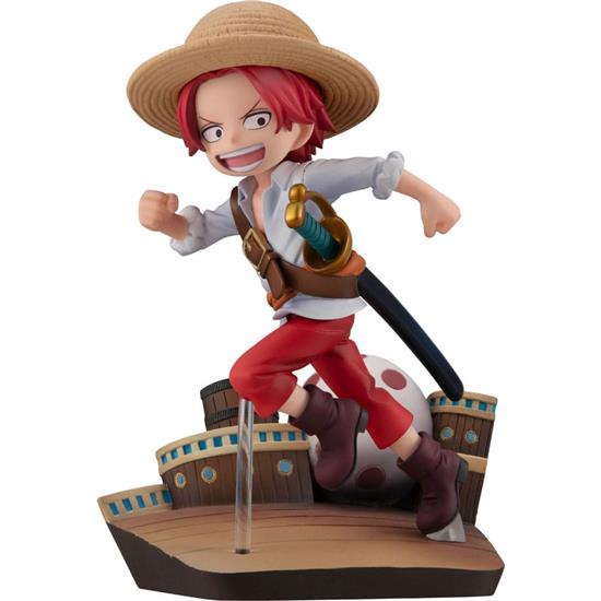 Manga & Anime: Shanks Run! Run! Run! Statue 13 cm