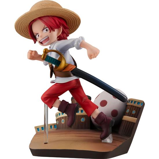 Manga & Anime: Shanks Run! Run! Run! Statue 13 cm