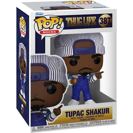 Tupac Shakur: Tupac (Thug Life) POP! Rocks Vinyl Figur (#387)