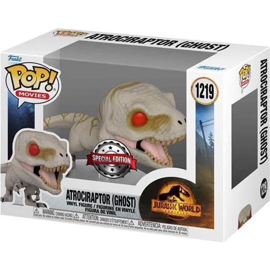 Jurassic Park & World: Atrociraptor (Ghost) Exclusive POP! Movies Vinyl Figur (#1219)