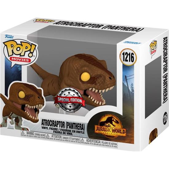 Jurassic Park & World: Atrociraptor (Panthera) Exclusive POP! Movies Vinyl Figur (#1216)