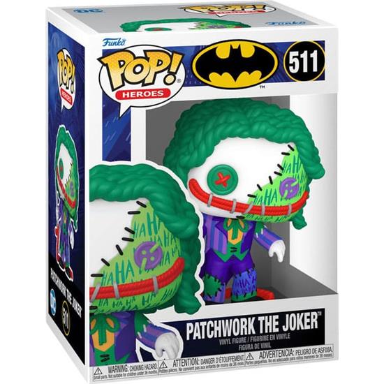 Batman: Patchwork - Joker POP! Heroes Vinyl Figur (#511)