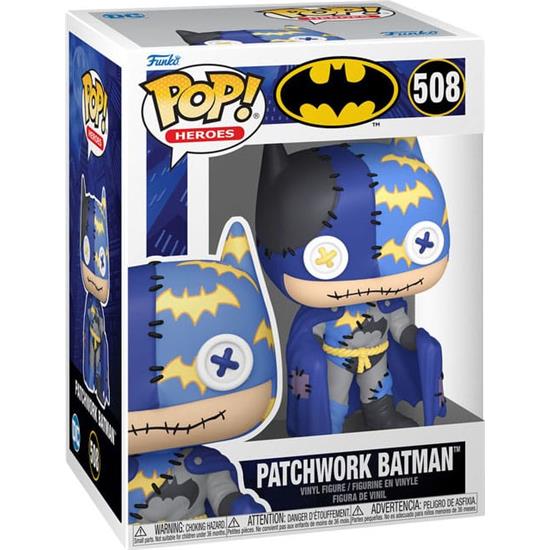 Batman: Patchwork - Batman POP! Heroes Vinyl Figur (#507)