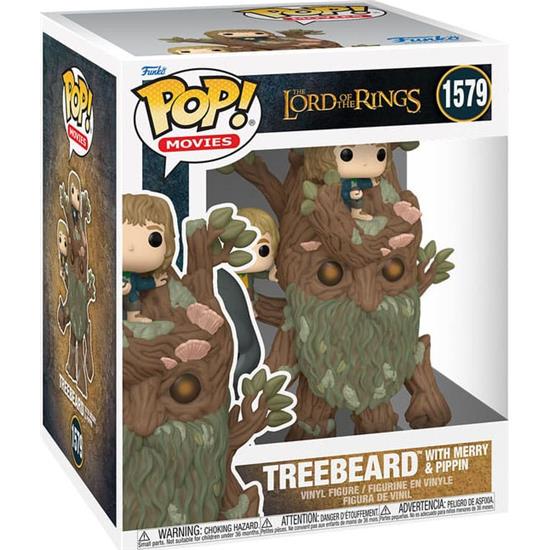 Lord Of The Rings: Treebeard w/Mary & Pip Super Sized POP! Animation Vinyl Figur 15 cm (#1579)