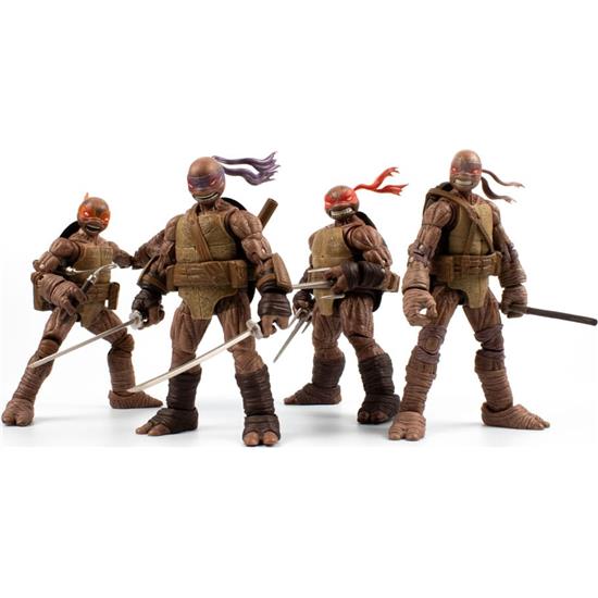 Ninja Turtles: Zombie Turtles (IDW Comics) BST AXN Action Figures 4-Pack 13 cm