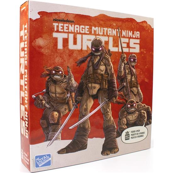 Ninja Turtles: Zombie Turtles (IDW Comics) BST AXN Action Figures 4-Pack 13 cm