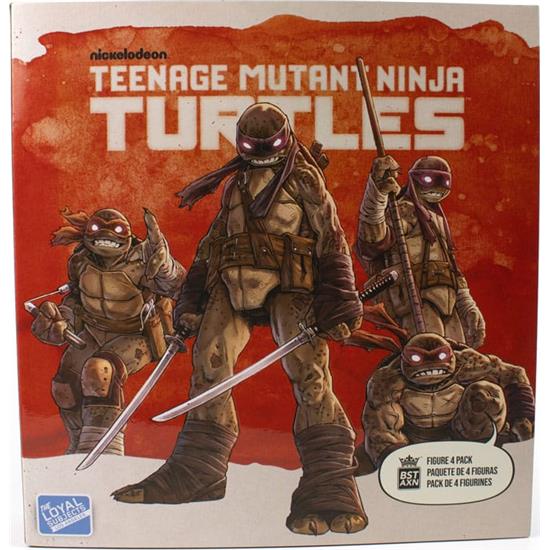 Ninja Turtles: Zombie Turtles (IDW Comics) BST AXN Action Figures 4-Pack 13 cm