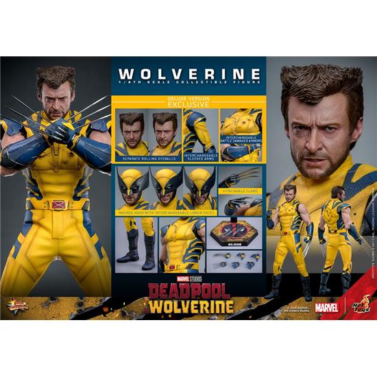 Marvel: Wolverine (Deluxe Version) Movie Masterpiece Action Figure 1/6 31 cm