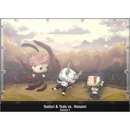 Manga & Anime: Itadori & Todo vs Hanami POP! Moment Vinyl Figur