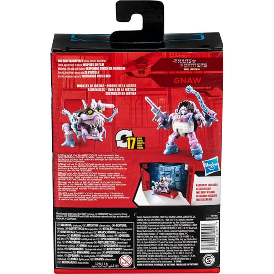 Transformers: Gnaw Studio Series Deluxe Class Action Figure 11 cm