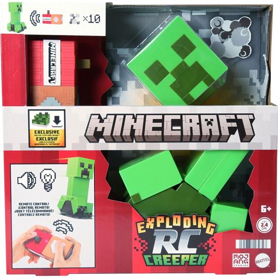 Minecraft: Exploding Creeper RC 25 cm