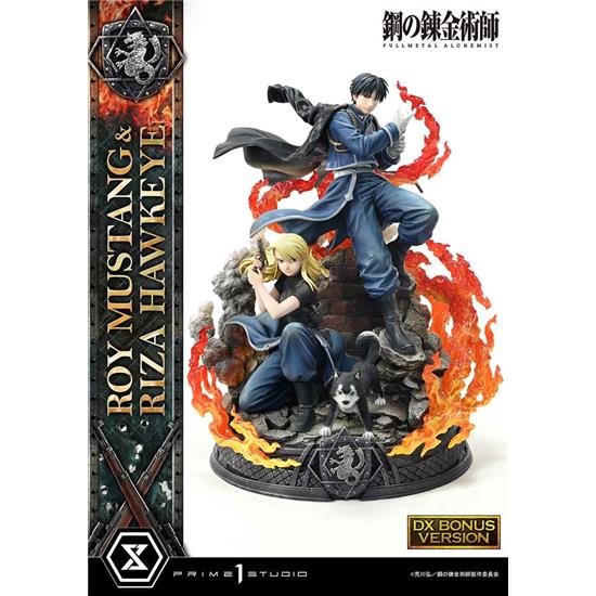 Manga & Anime: Roy Mustang & Riza Hawkeye Deluxe Bonus Version Concept Masterline Statue 1/6 50 cm