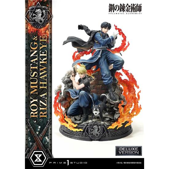 Manga & Anime: Roy Mustang & Riza Hawkeye Deluxe Bonus Version Concept Masterline Statue 1/6 50 cm