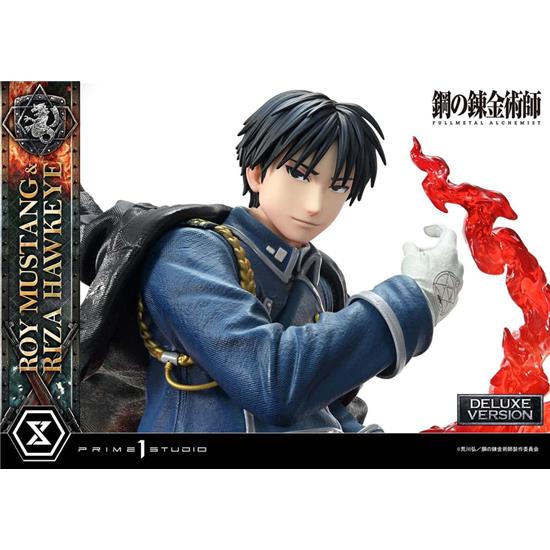 Manga & Anime: Roy Mustang & Riza Hawkeye Deluxe Bonus Version Concept Masterline Statue 1/6 50 cm