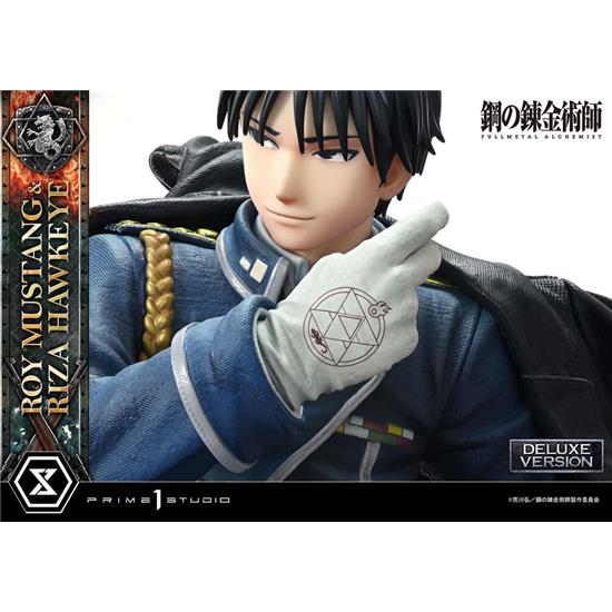 Manga & Anime: Roy Mustang & Riza Hawkeye Deluxe Bonus Version Concept Masterline Statue 1/6 50 cm