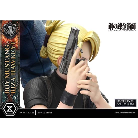 Manga & Anime: Roy Mustang & Riza Hawkeye Deluxe Bonus Version Concept Masterline Statue 1/6 50 cm