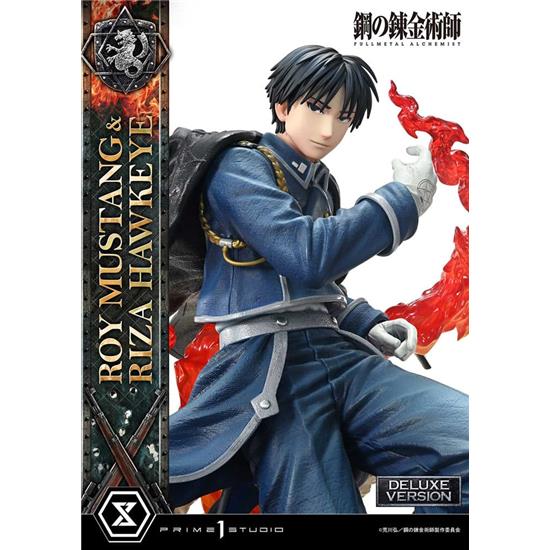 Manga & Anime: Roy Mustang & Riza Hawkeye Deluxe Bonus Version Concept Masterline Statue 1/6 50 cm