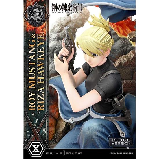 Manga & Anime: Roy Mustang & Riza Hawkeye Deluxe Bonus Version Concept Masterline Statue 1/6 50 cm