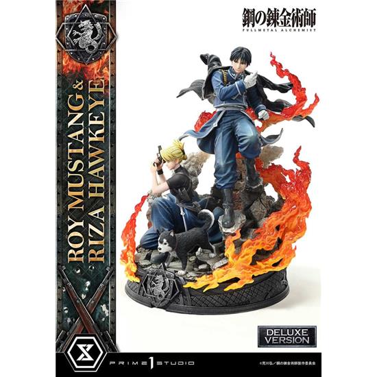 Manga & Anime: Roy Mustang & Riza Hawkeye Deluxe Bonus Version Concept Masterline Statue 1/6 50 cm