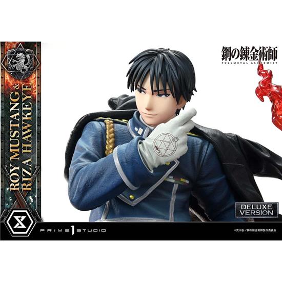 Manga & Anime: Roy Mustang & Riza Hawkeye Deluxe Bonus Version Concept Masterline Statue 1/6 50 cm