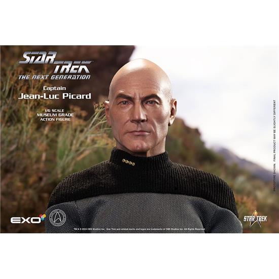 Star Trek: Captain Jean-Luc Picard (Next Generation) Action Figure 1/6 30 cm