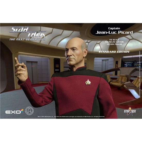 Star Trek: Captain Jean-Luc Picard (Next Generation) Action Figure 1/6 30 cm